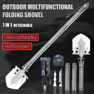 Multi Functional Detachable Foldable Military Electric Shovel