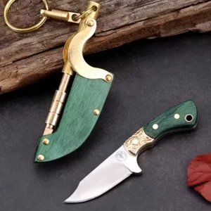 Mini Folding Knife Keychain